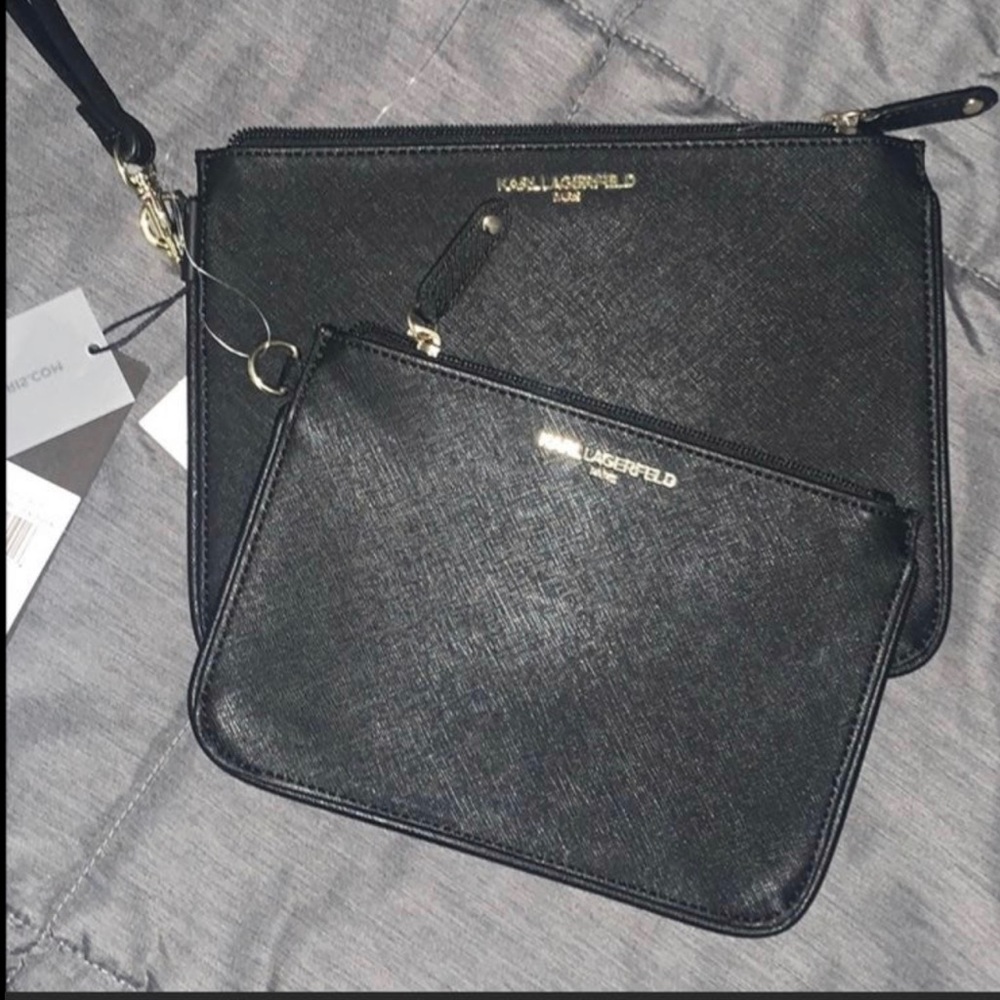 Karl Lagerfeld 2 clutch wristlets